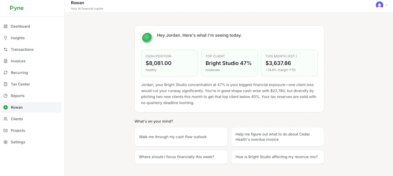 Pyne screenshot 3