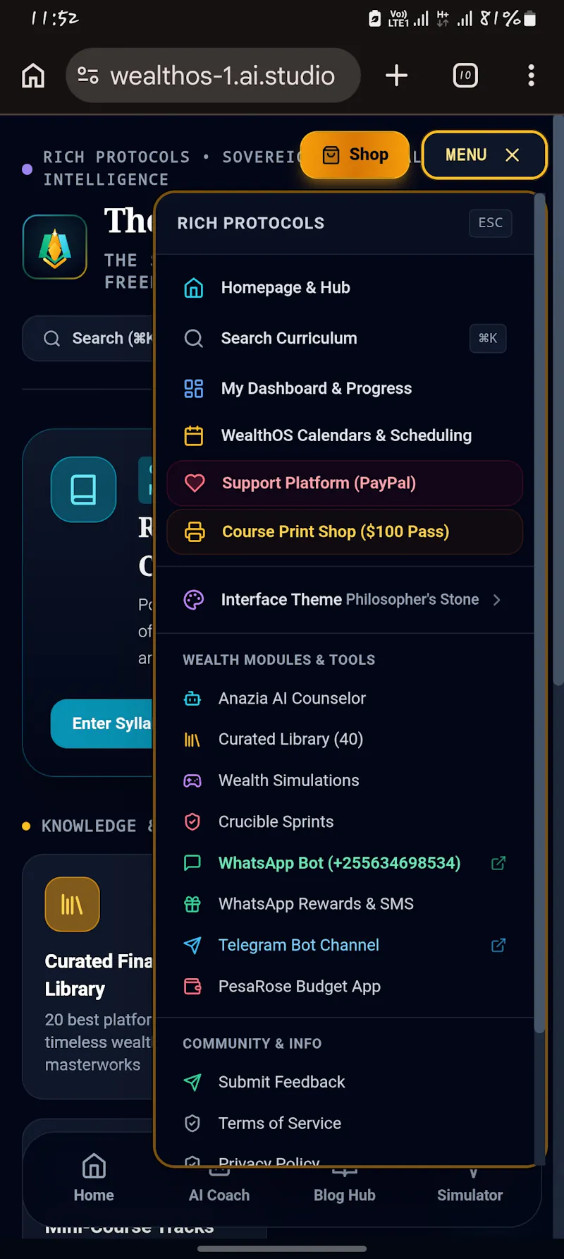 WealthForge screenshot 2