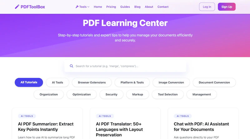 Toolscase PDF Tools screenshot 3