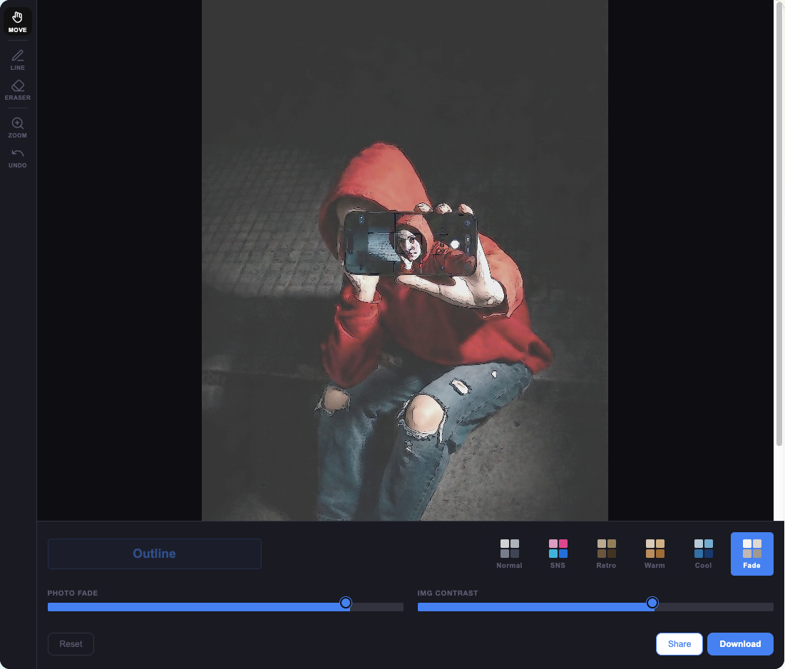 TraceLine - Main product screenshot demonstrating key features and user interface