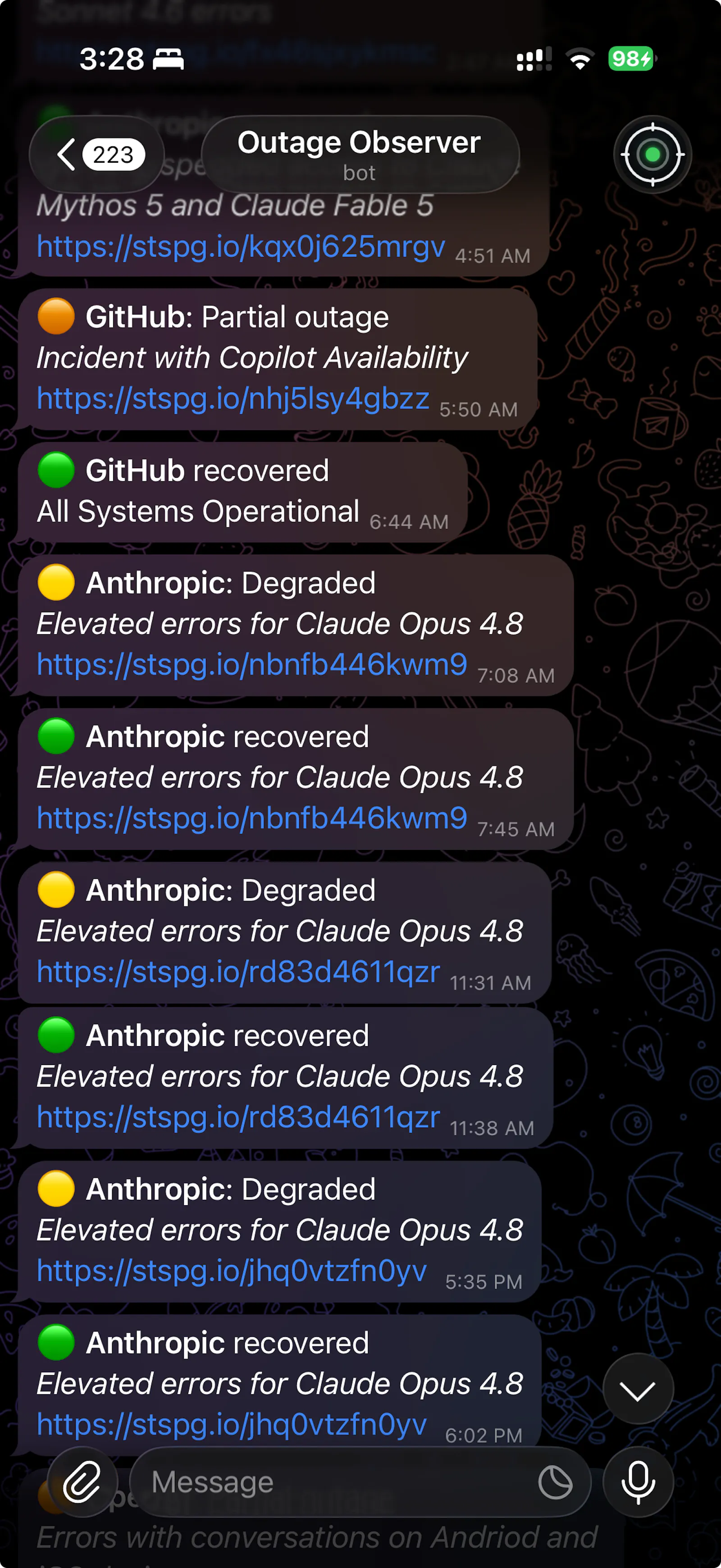 Outage Observer screenshot 5