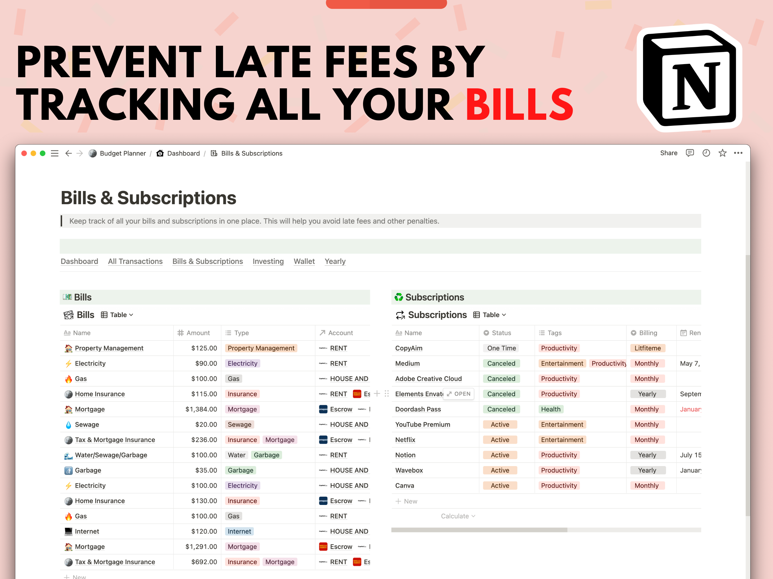 Ultimate Budget Planner gallery image