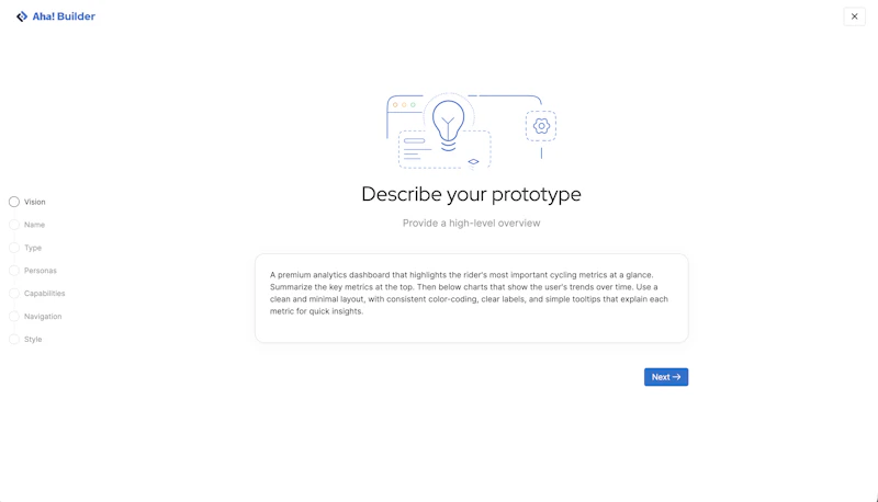Aha! Builder screenshot 4