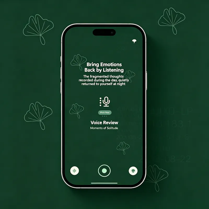 Pura Vox: Private Offline Voice Diary screenshot 1