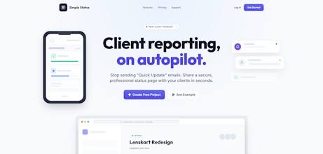 Simple Status gallery image