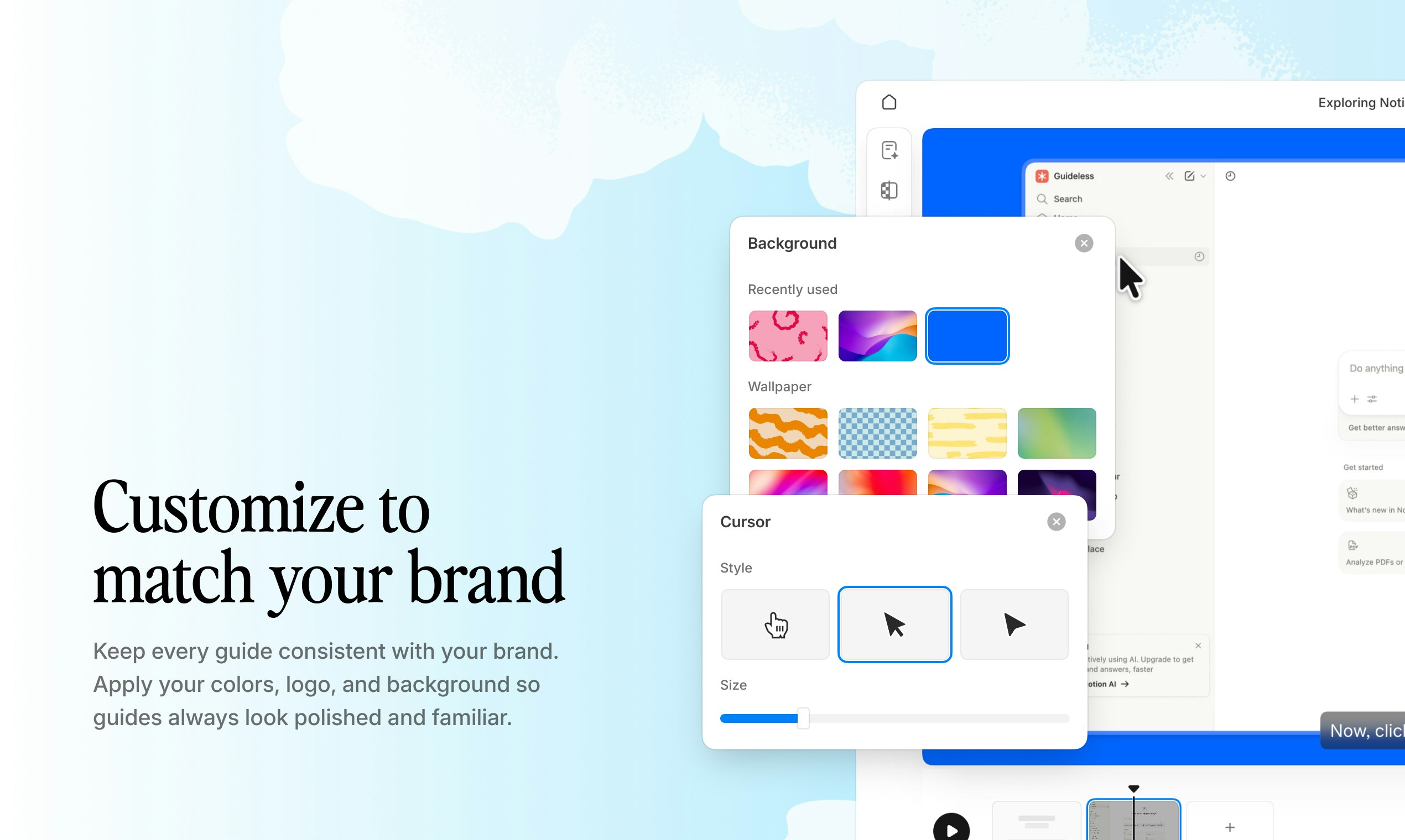 Guideless - Screenshot 4 showing product features and functionality