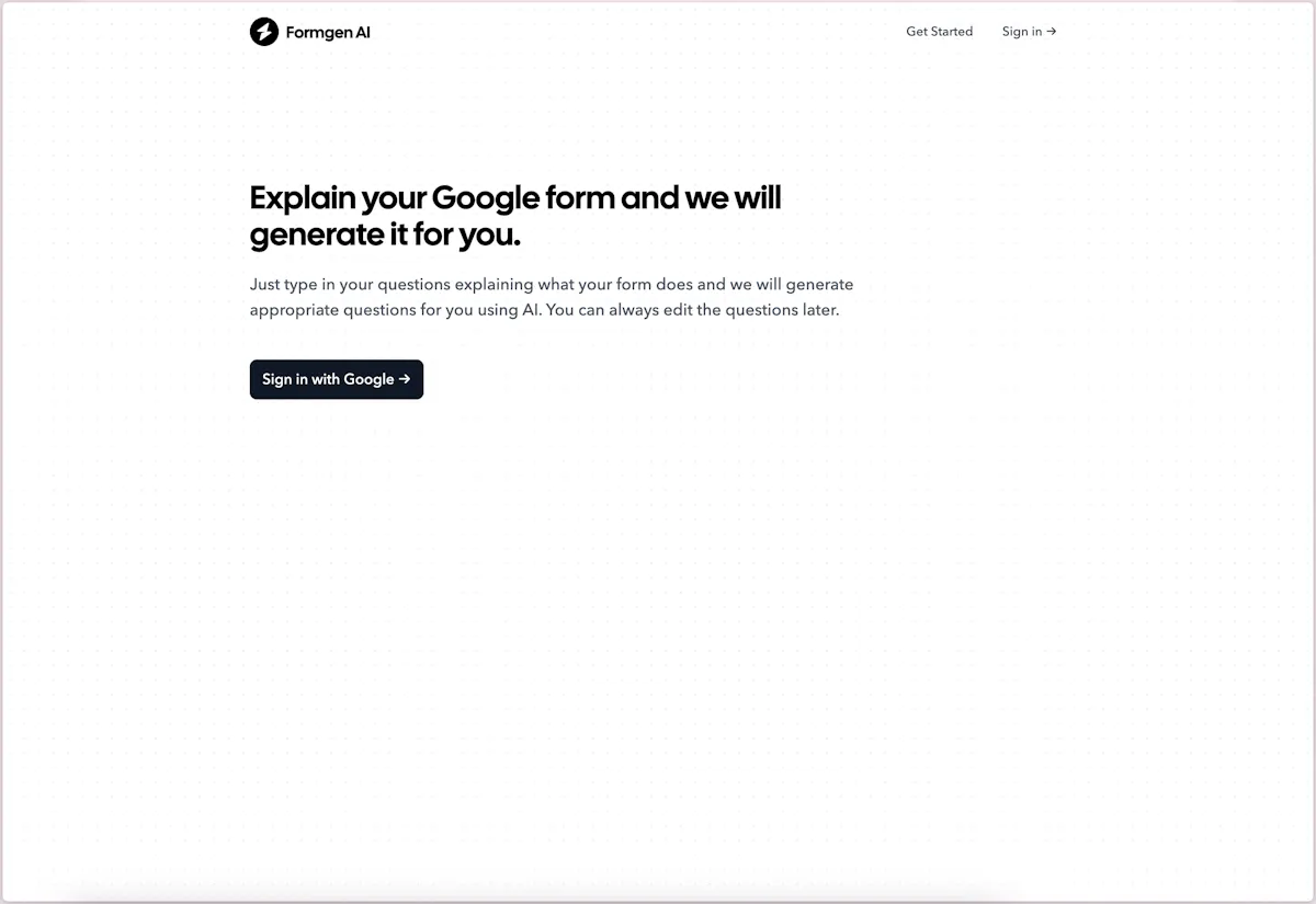 Formgen AI