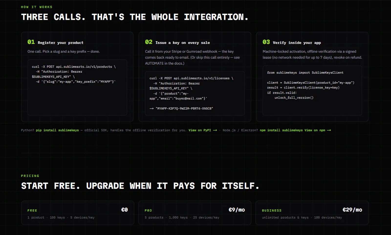 SublimeKeys screenshot 3