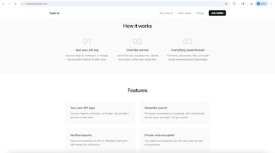 AI that never loses memory or code gallery image