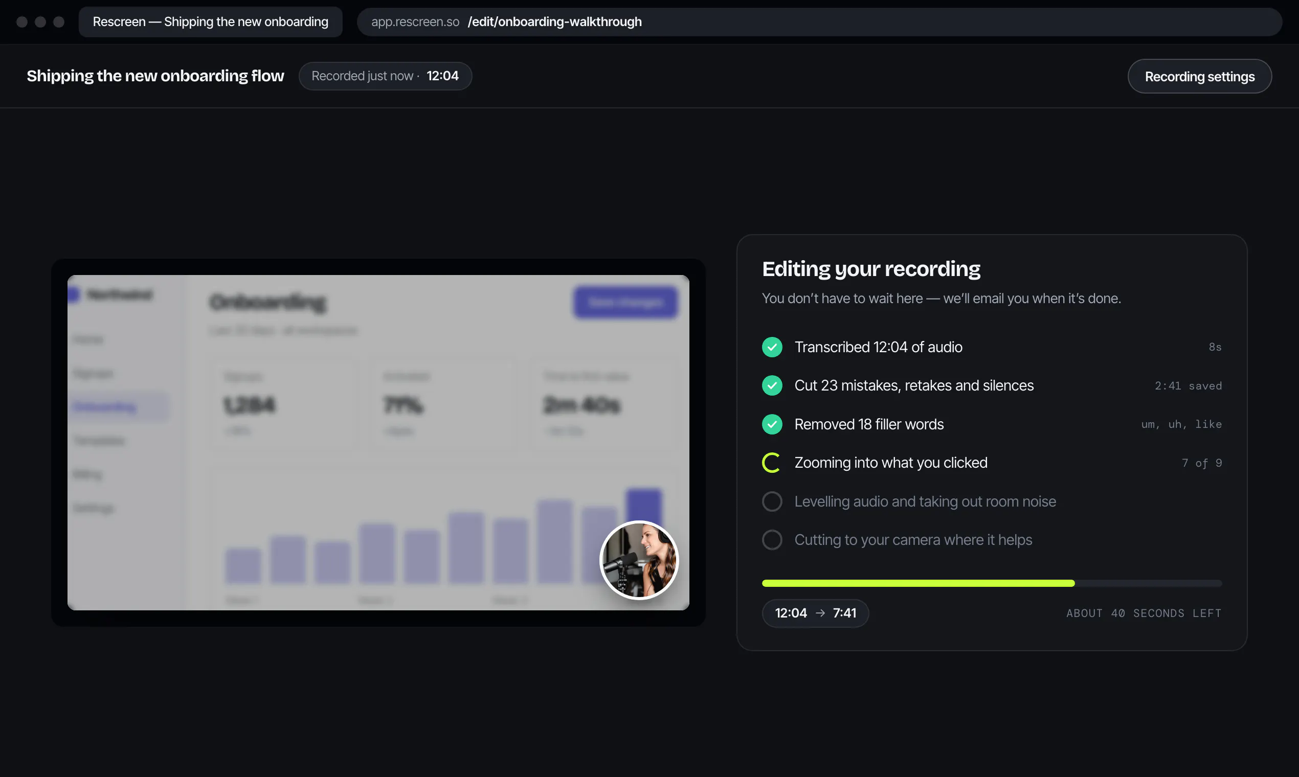 Rescreen screenshot