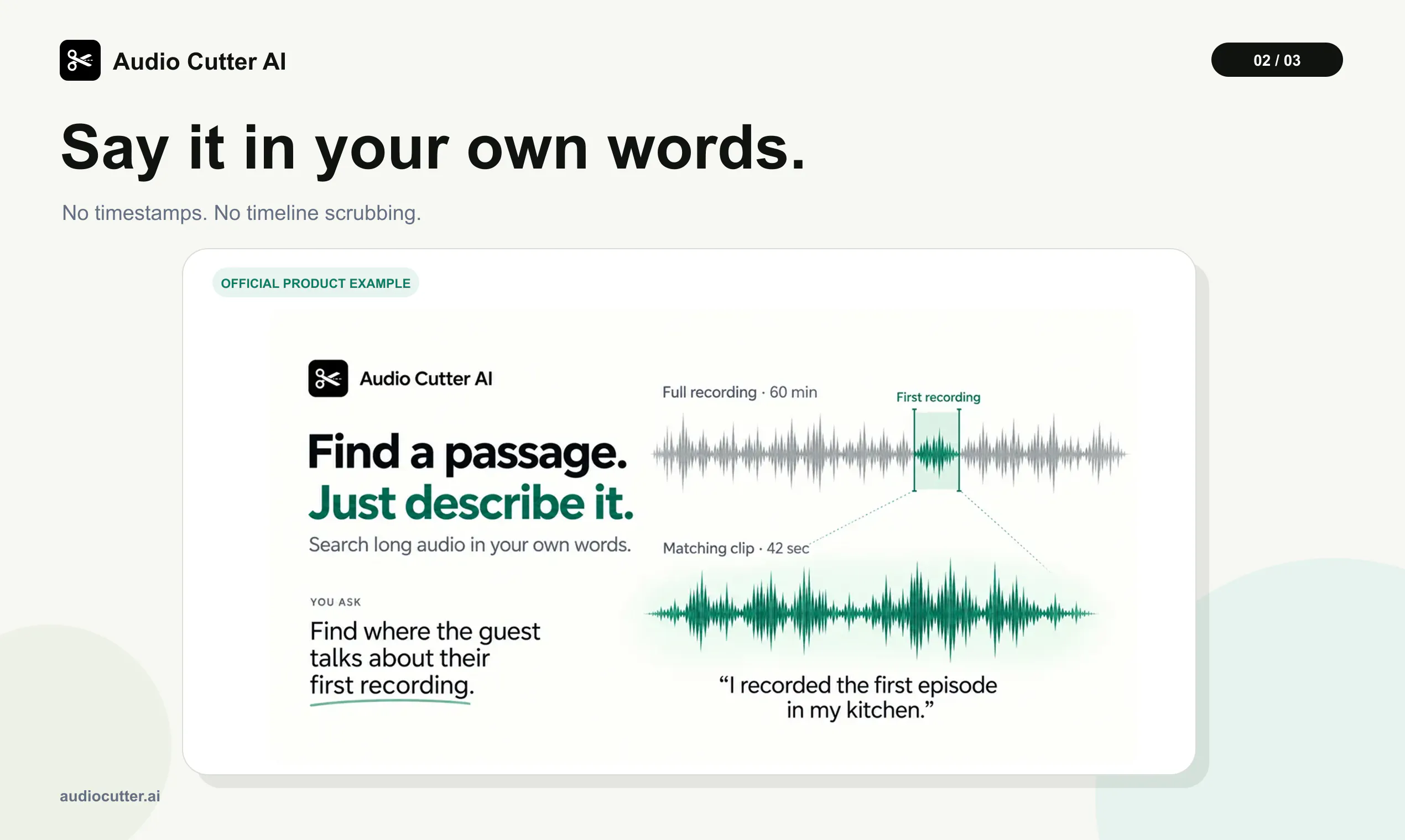 Audio Cutter AI gallery image