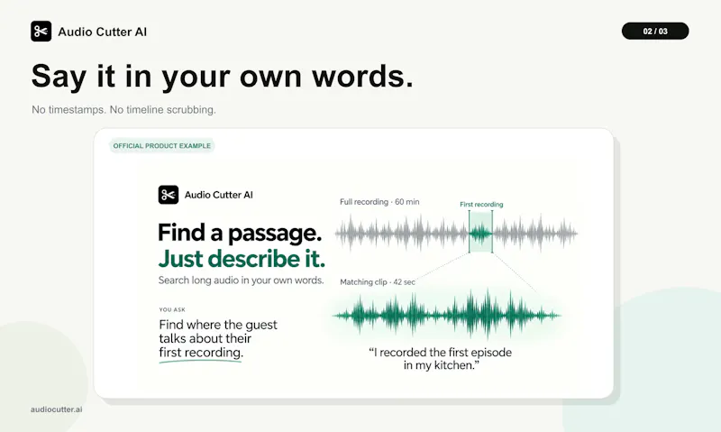 Audio Cutter AI screenshot 3