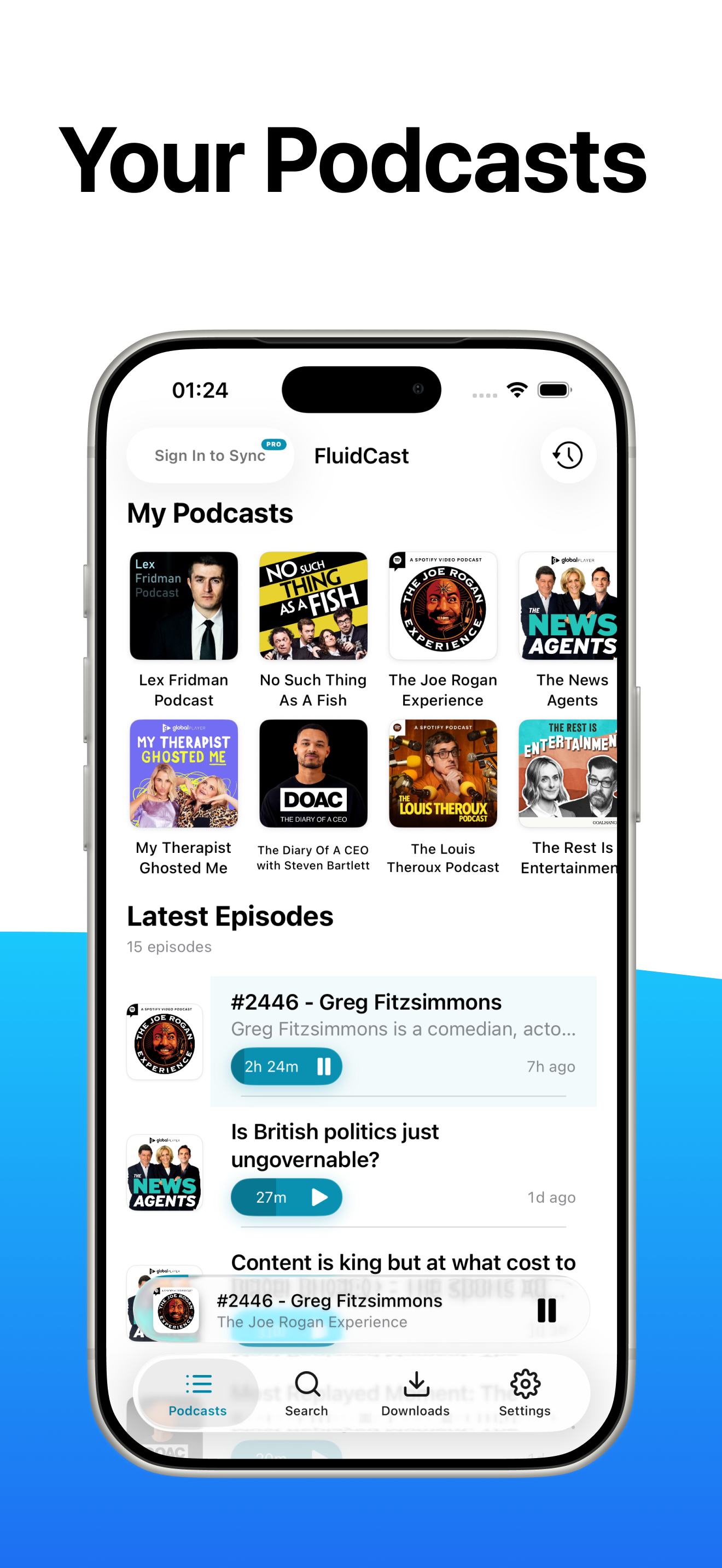FluidCast gallery image