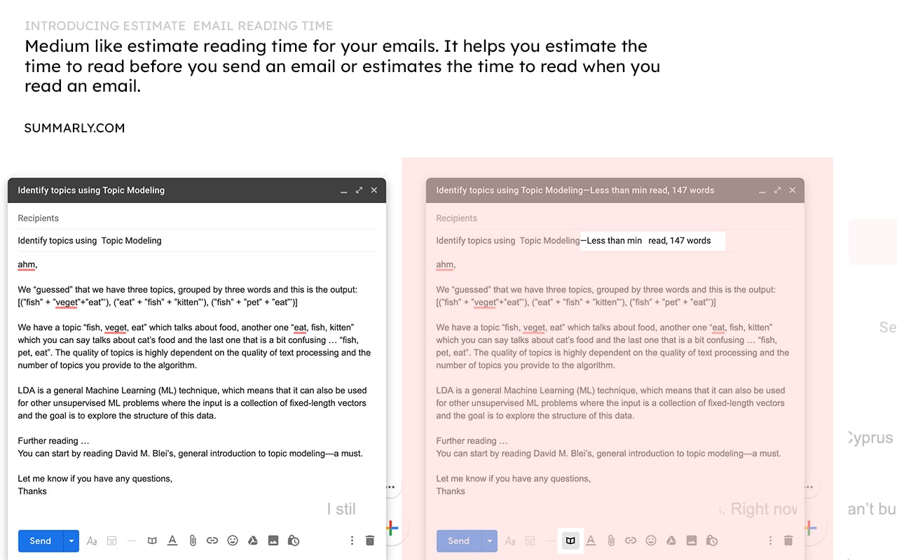 Email reading time for Gmail media 2