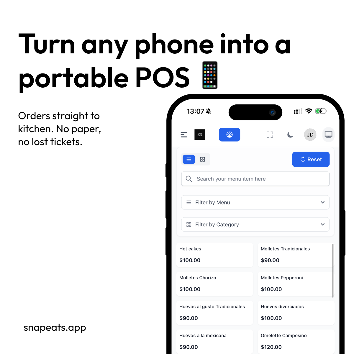 Snap Eats - Restaurant platform gallery image