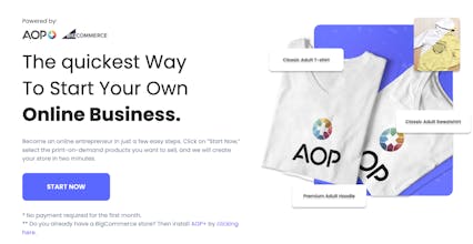 AOP+ & BigCommerce Print on Demand gallery image