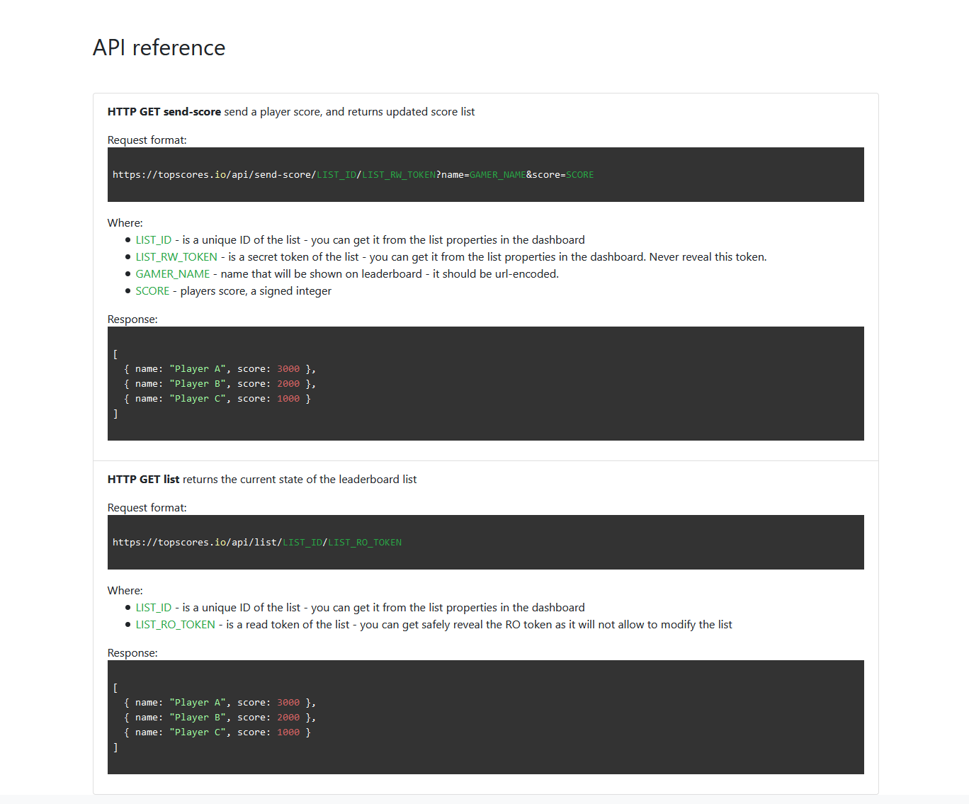 TopScores gallery image
