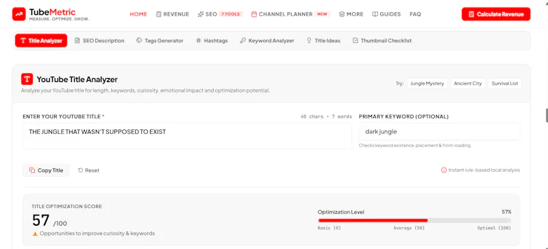 YouTube SEO Tools screenshot 5