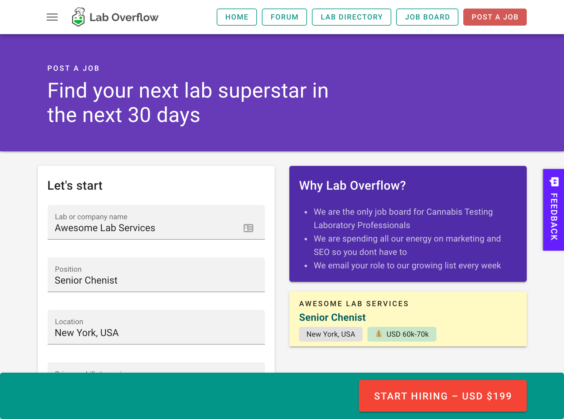 Overflow di laboratorio - La prima comunità per i professionisti del laboratorio nel settore della cannabis media 8