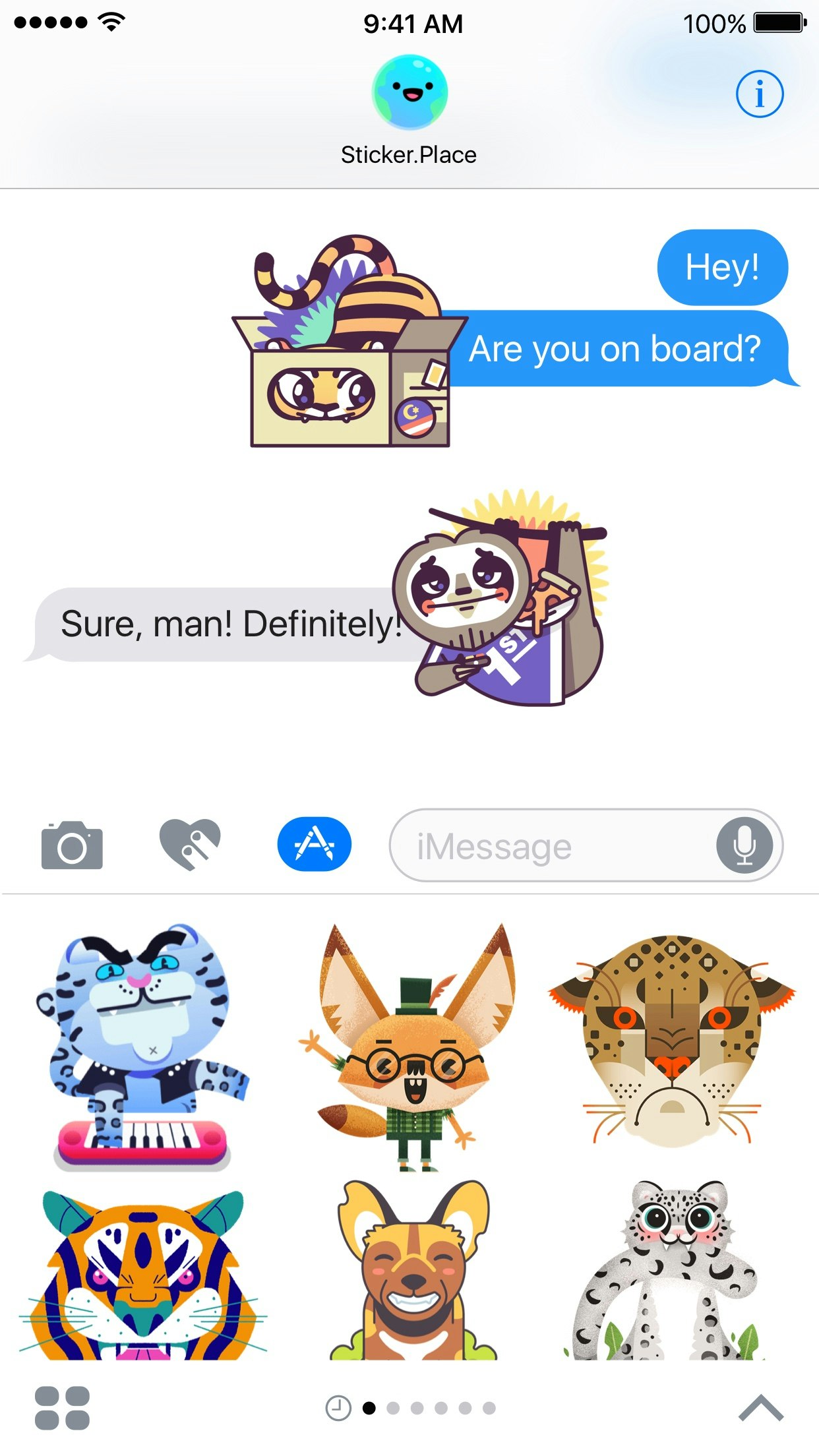 The Earth Day Stickers for iMessage gallery image