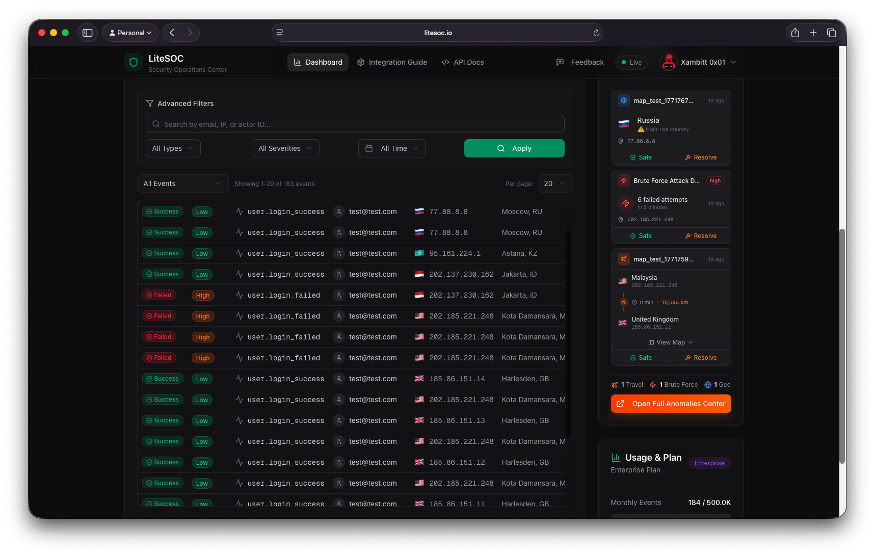 LiteSOC gallery image