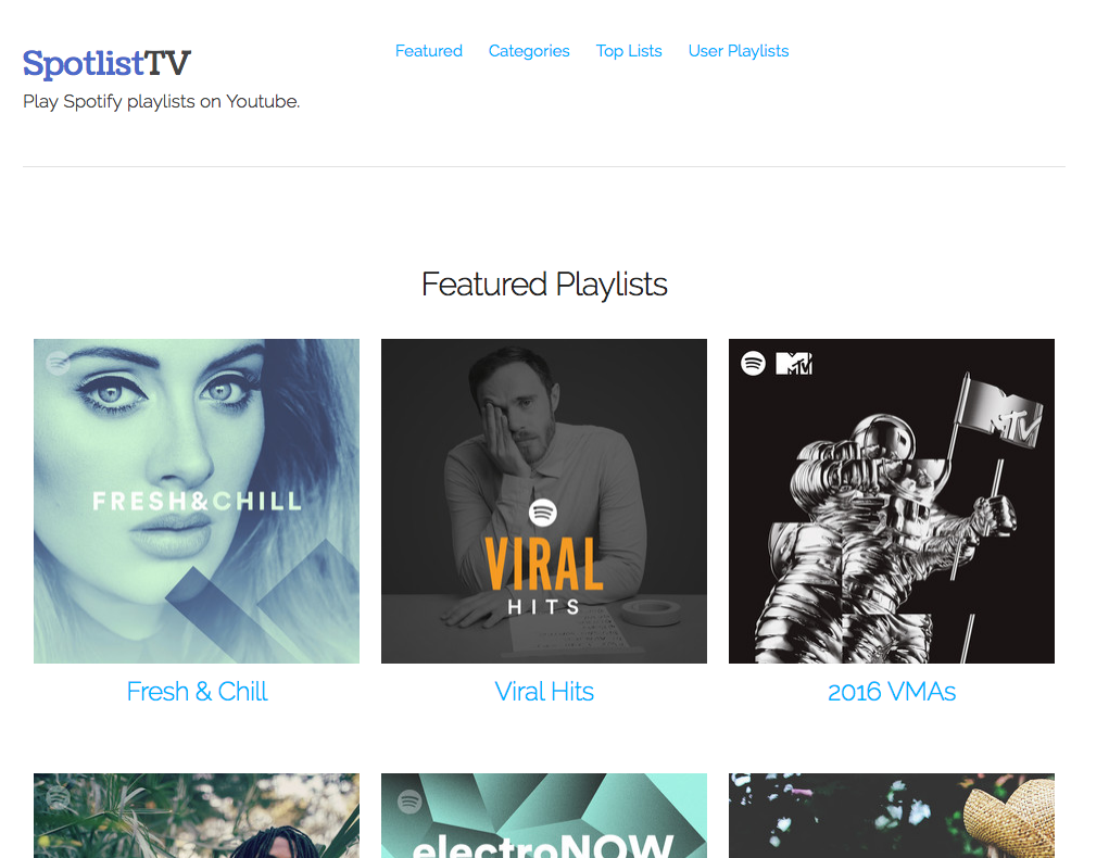 SpotlistTV gallery image