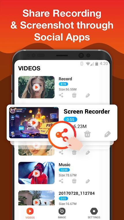 Screen Recorder For Game, Video Call, Online Video gallery image