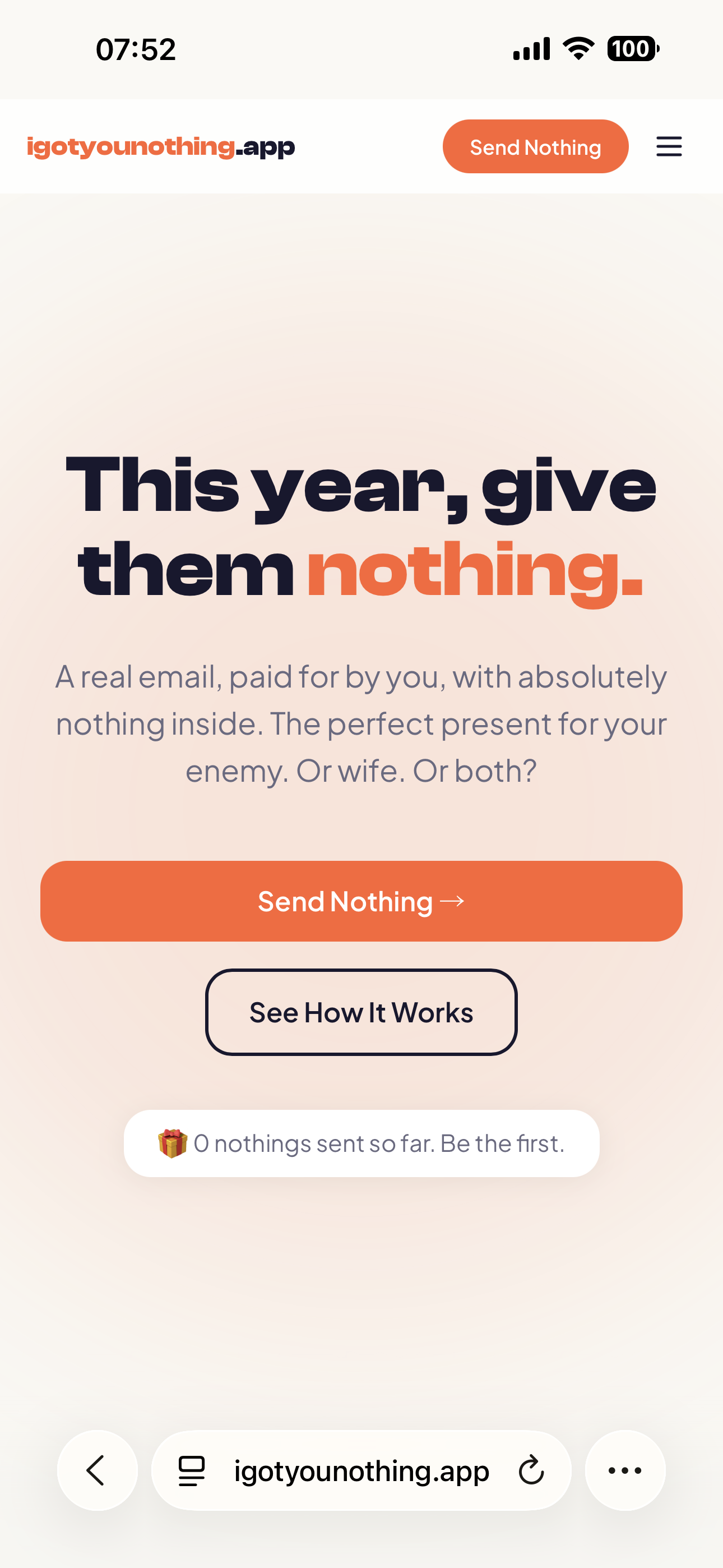 I Got You Nothing gallery image