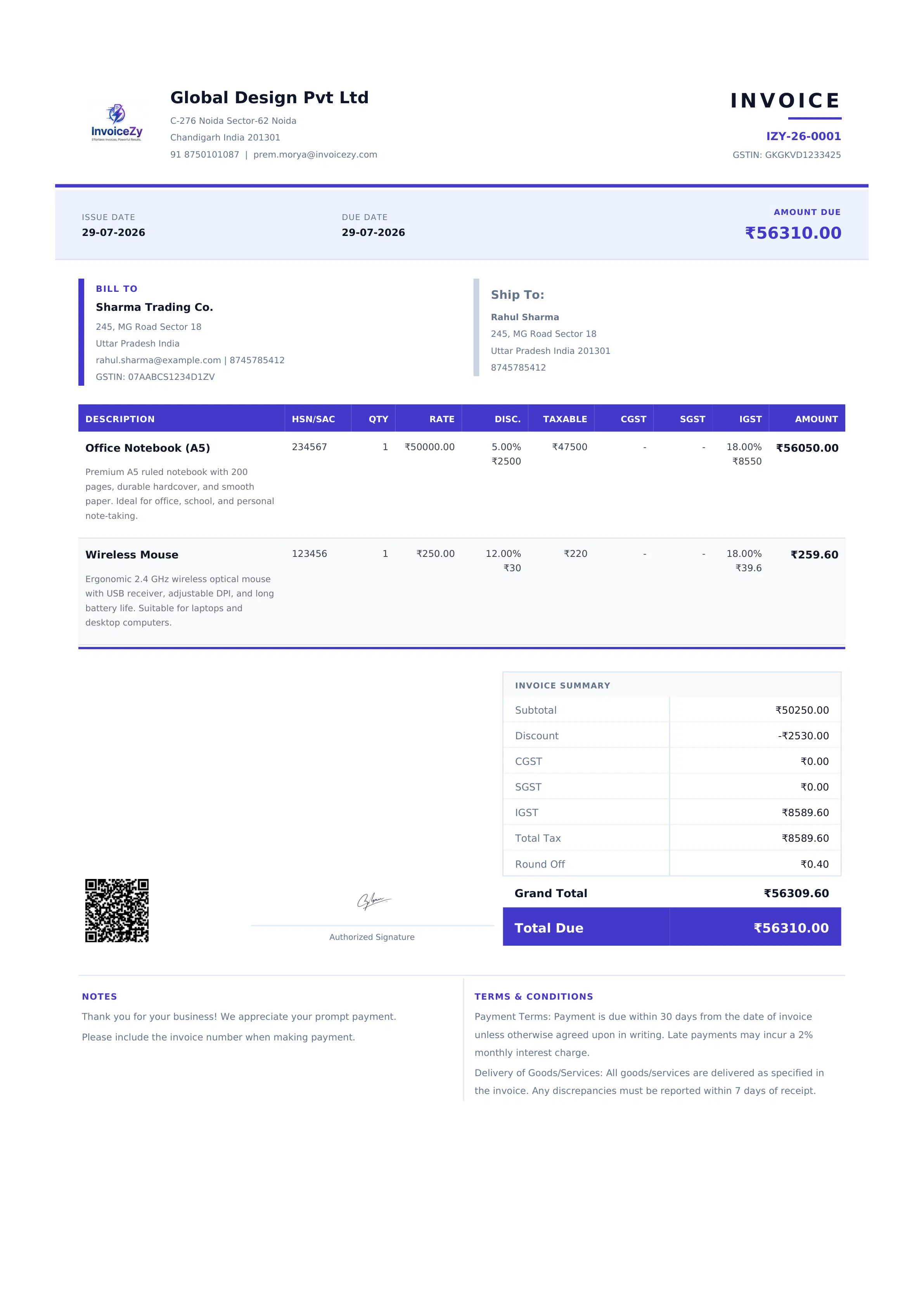 Invoicezy gallery image