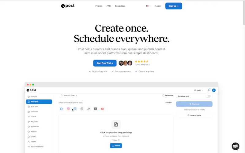Post screenshot 1