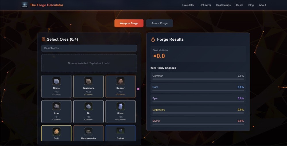 The Forge Calculator - Screenshot 2 showing product features and functionality