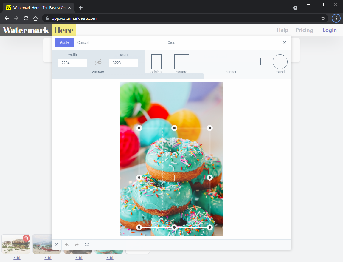 WatermarkHere gallery image