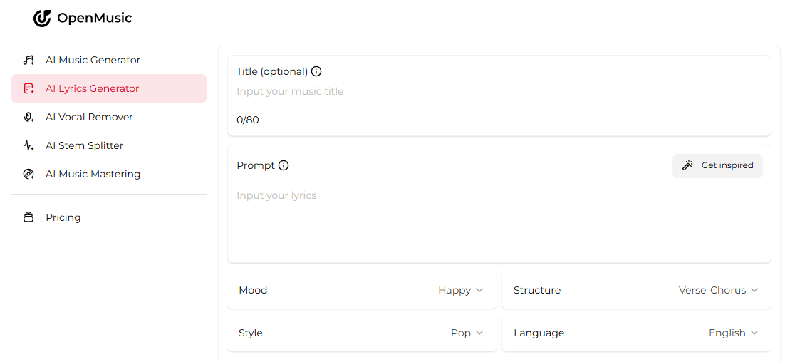 OpenMusic gallery image