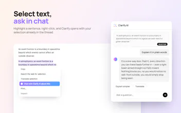 Clarify AI: Screen Answers gallery image