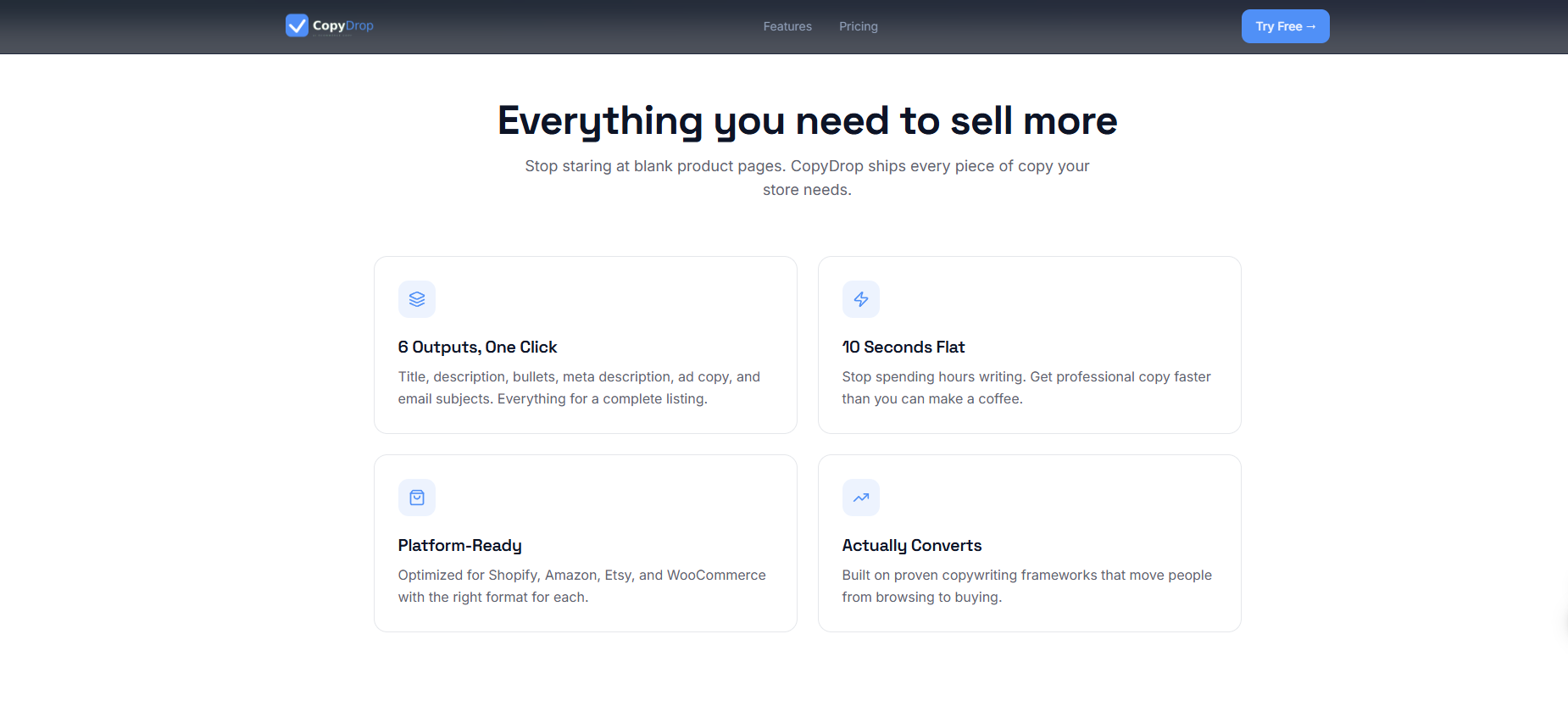 CopyDrop gallery image