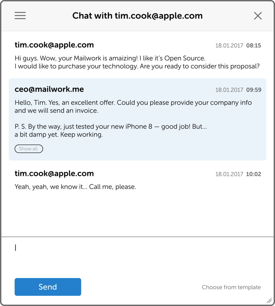Mailwork gallery image