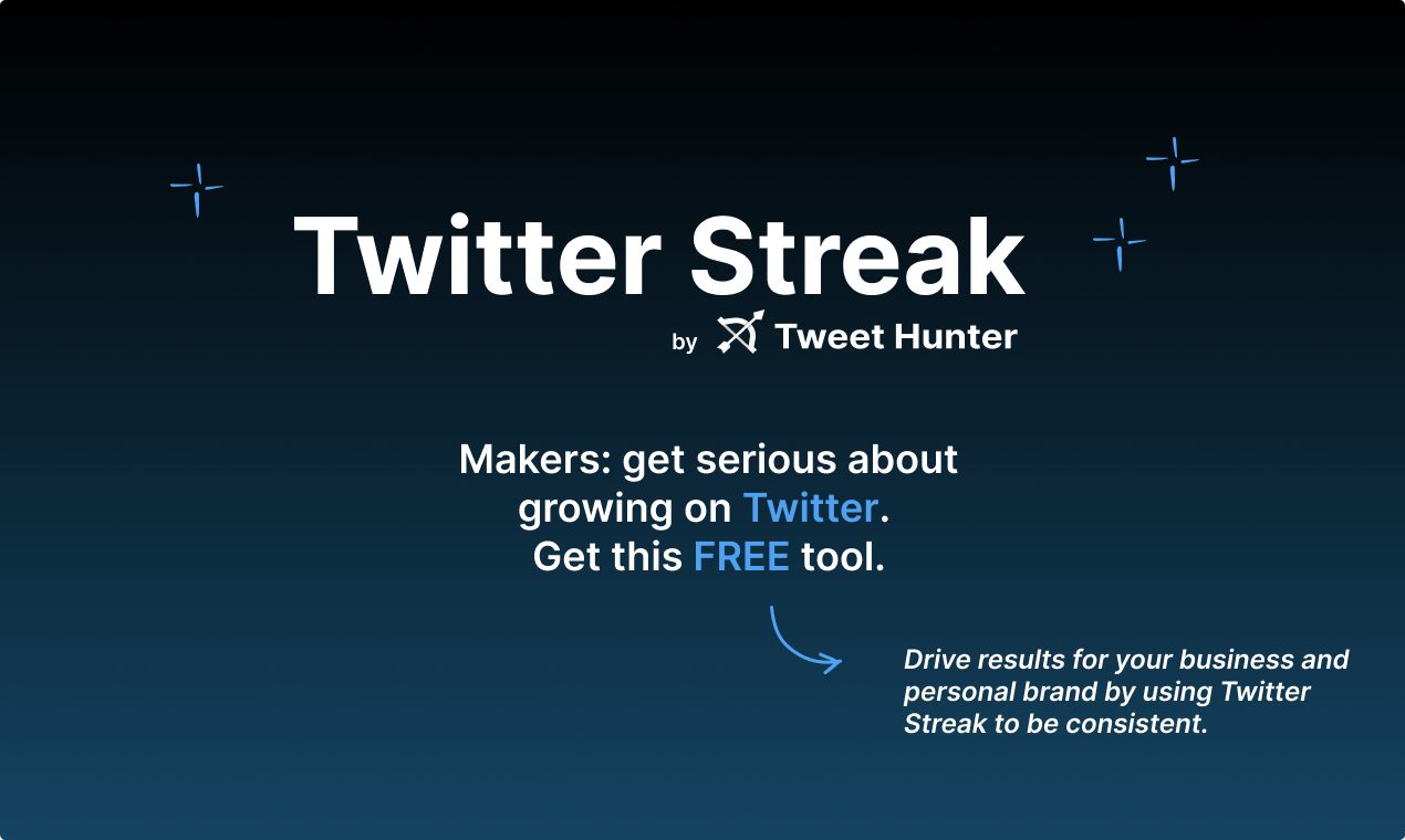 Twitter Streak - Получите последовательность в Twitter с этим бесплатным инструментом медиа 1