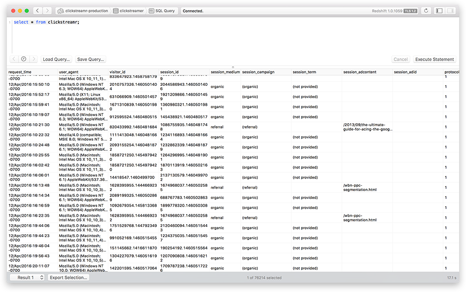 Clickstreamr gallery image