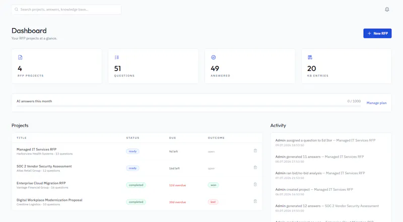RFPilot screenshot 1