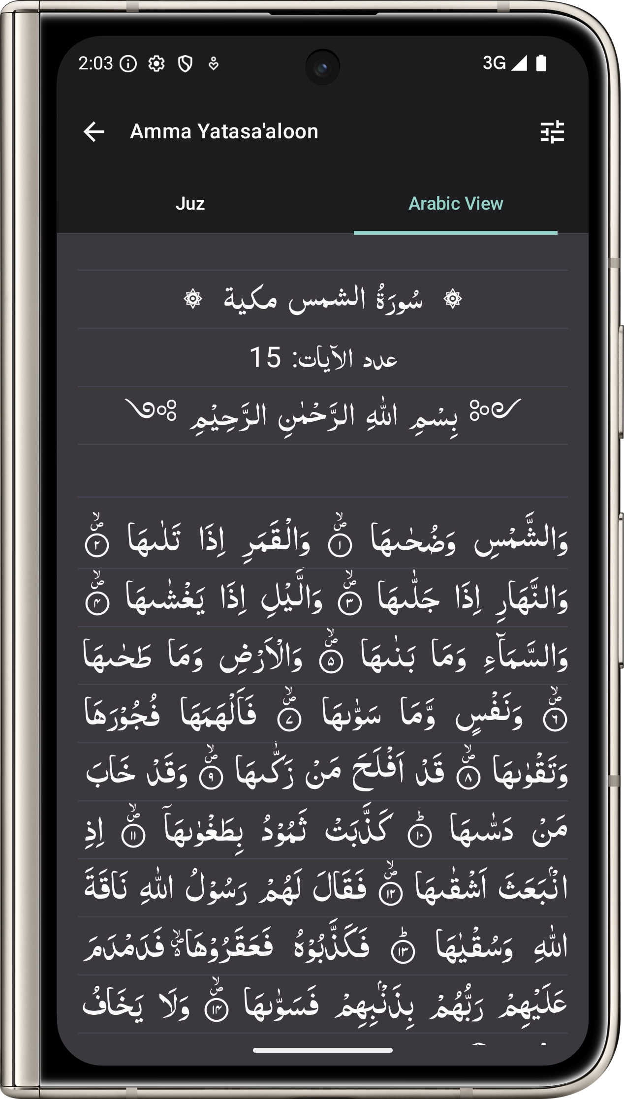 Easy Quran - Screenshot 4 showing product features and functionality