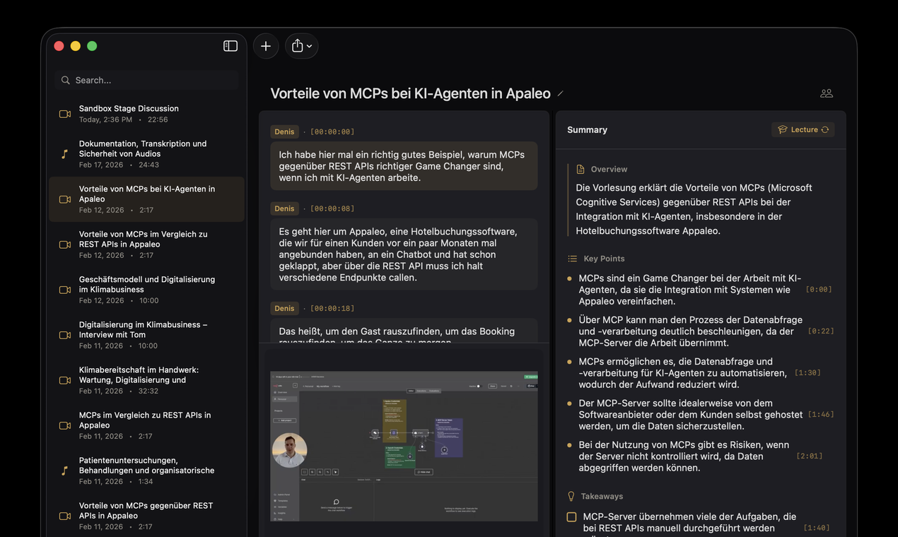 Murmur - Screenshot 2 showing product features and functionality