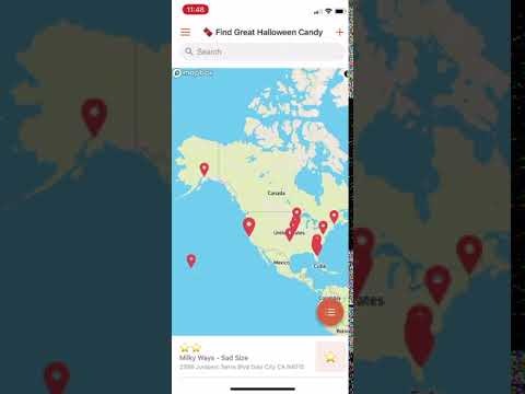 Halloween Candy Map gallery image