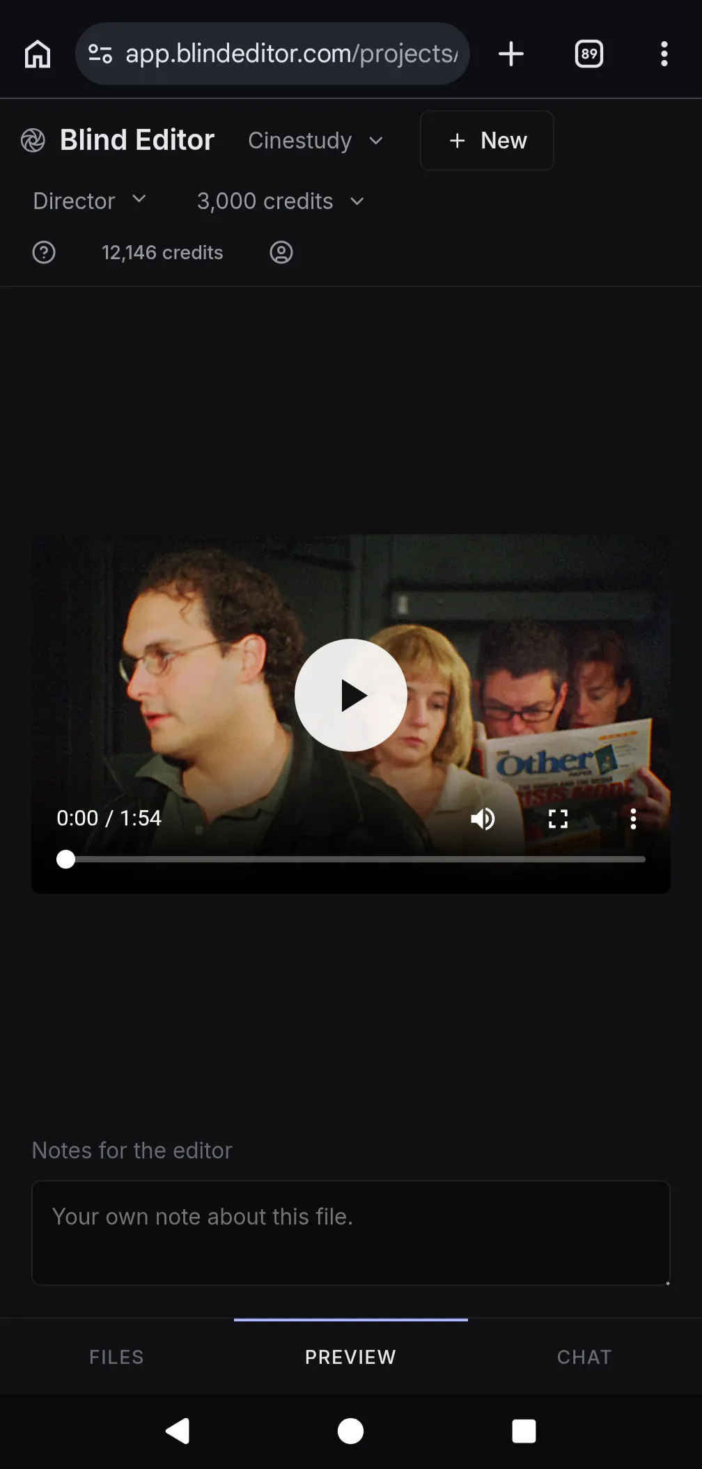 Blind Editor gallery image