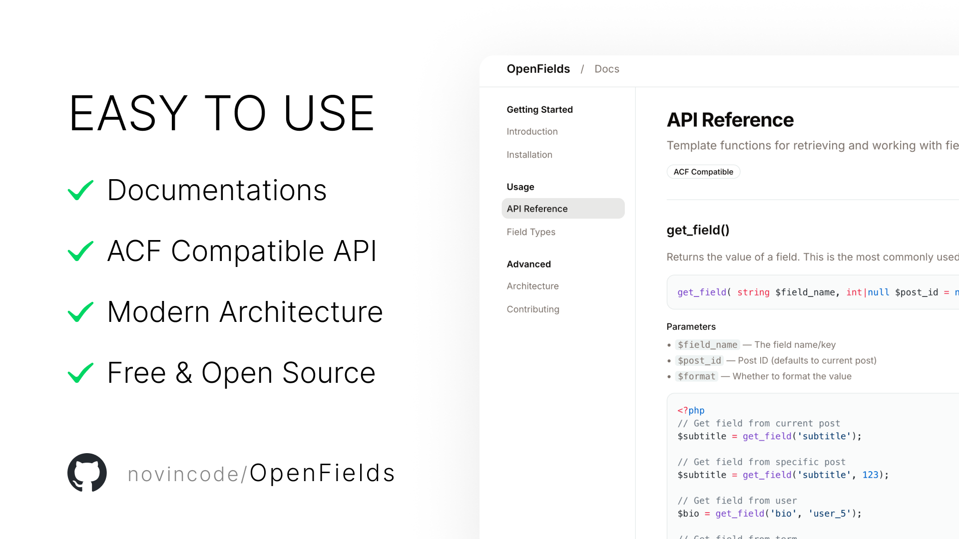 OpenFields - Screenshot 4 showing product features and functionality