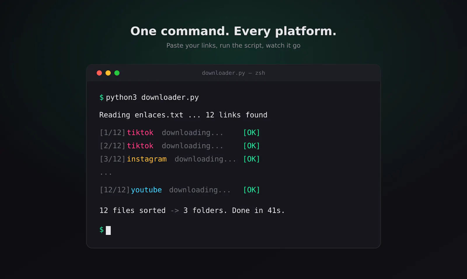 All-in-One Social Downloader screenshot 3