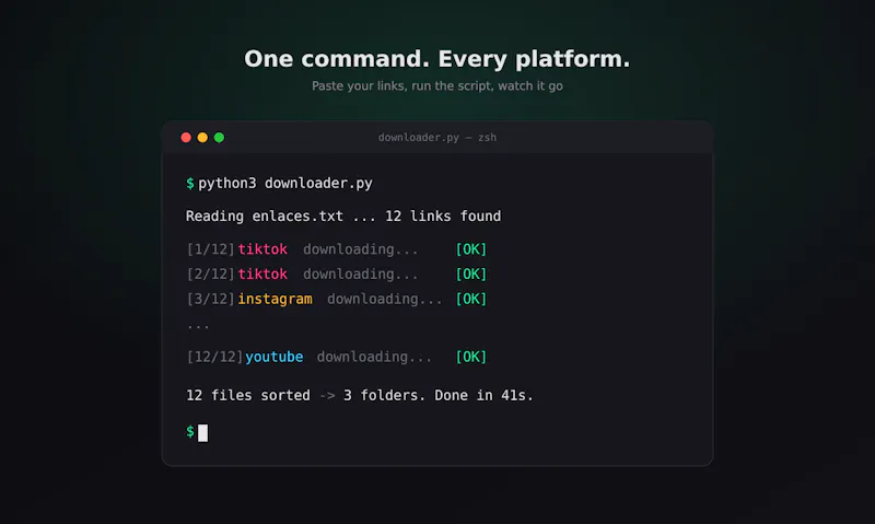 All-in-One Social Downloader screenshot 3
