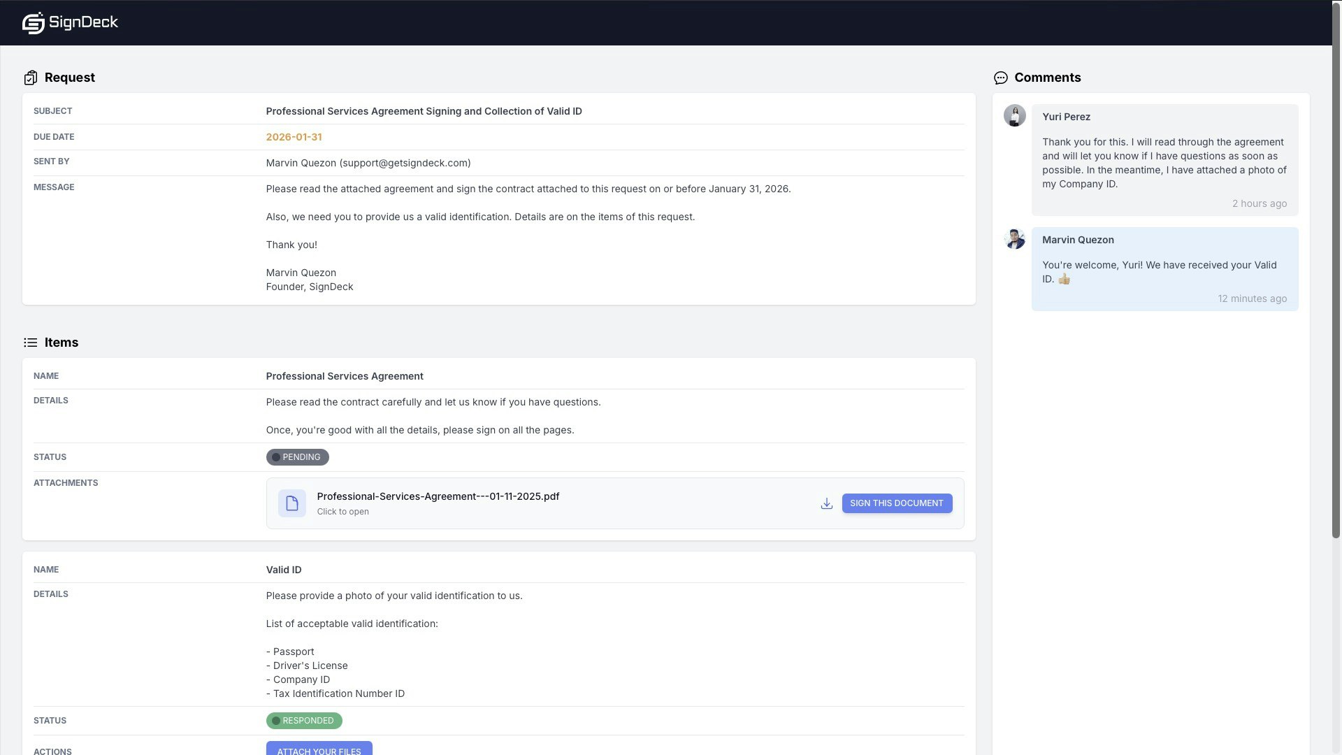 SignDeck gallery image