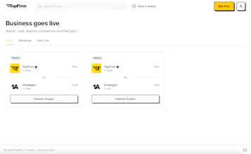 TopFirm - Omegle for startups gallery image