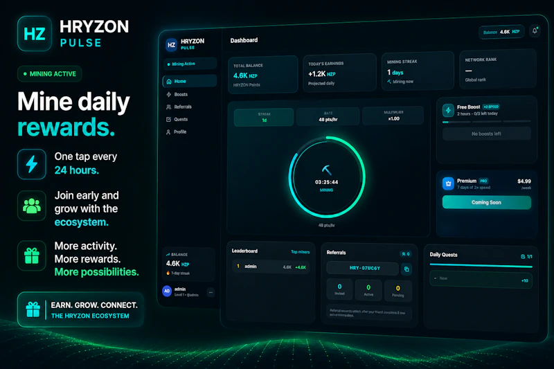 HRYZON Ecosystem screenshot 4