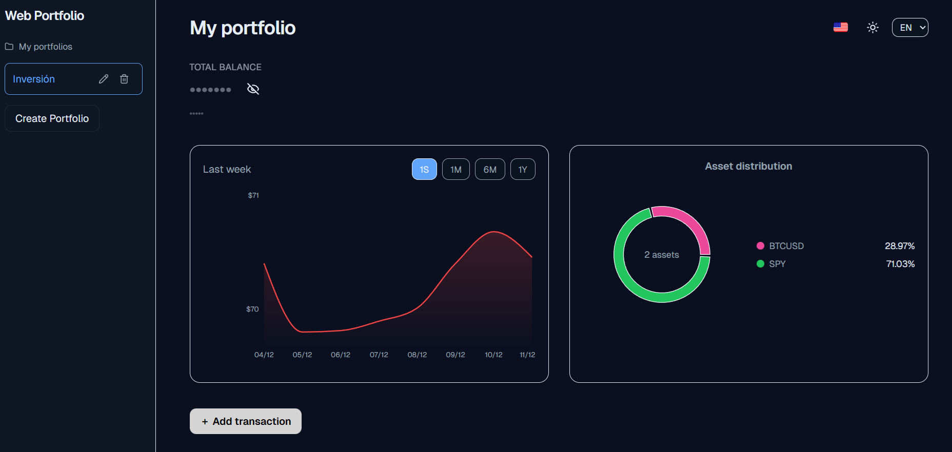 PortfolioFlow - Main product screenshot demonstrating key features and user interface